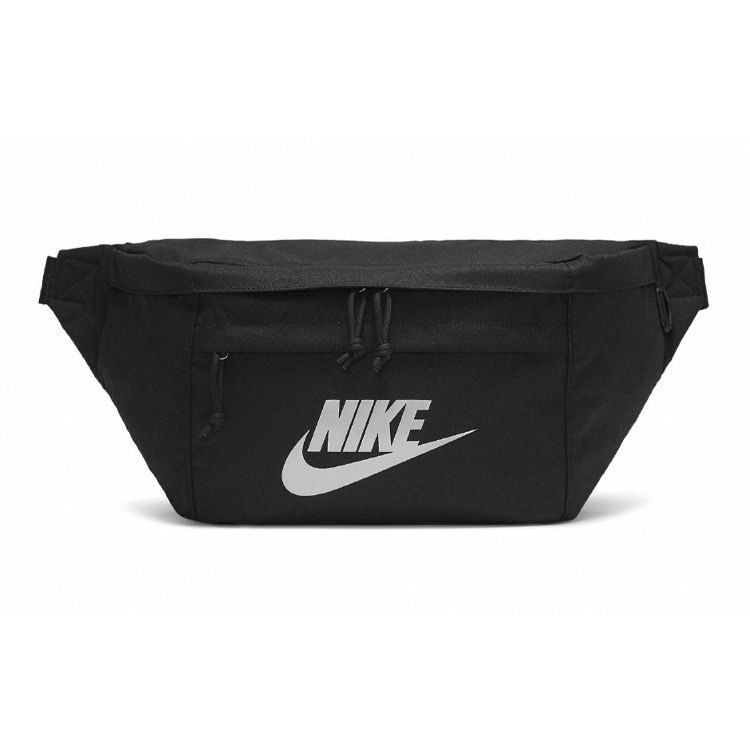 Nike Спортивная полиэстеровая однолямочная сумка-кроссбоди на пояс Унисекс Черная BA5751-014