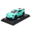 AABKO1 Bburago 1:24 Porsche 911 GT3 Taycan Turbo S 718 Boxster simulation alloy car model crafts decoration collection toy tools gift
