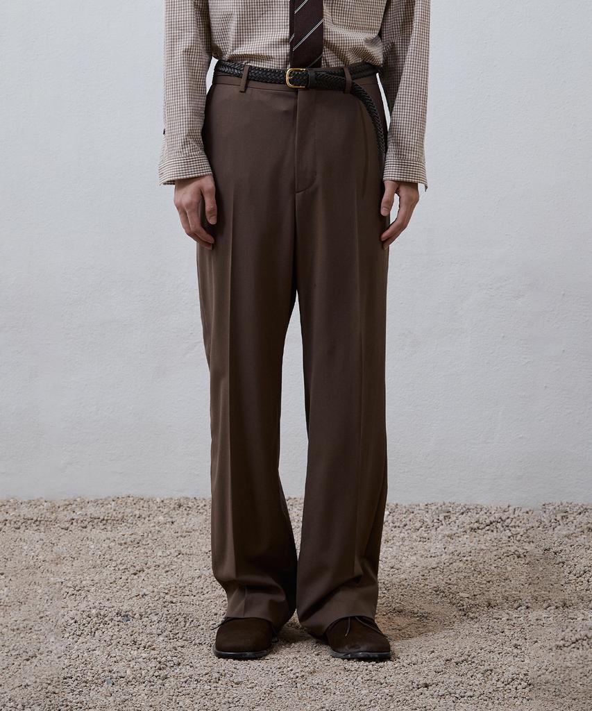 YOUTH Waistline Trousers - Brown
