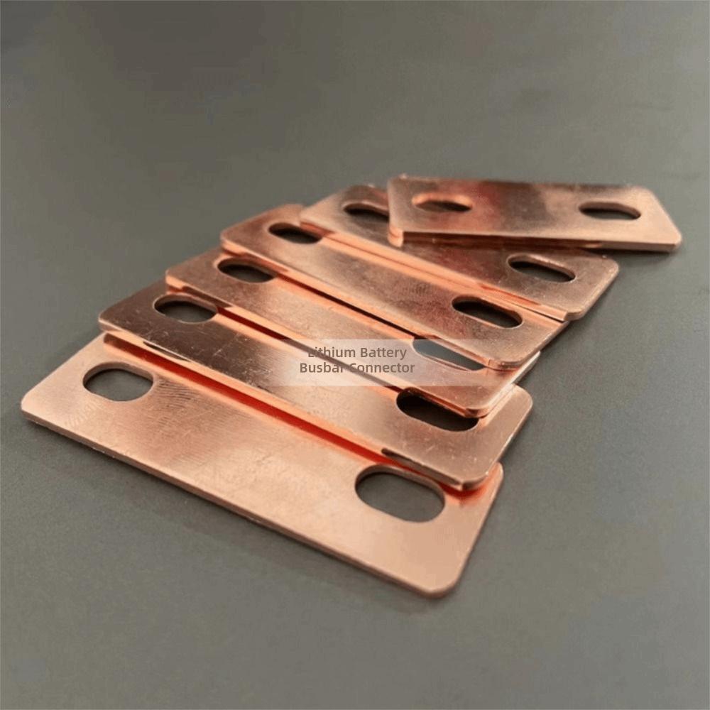 Резьбовые отверстия M6 Медные шины Соединитель Красная медь Красная медь Травленая шина Ячейка LiFePO4