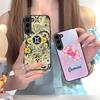 Чехол для мобильного телефона со знаком зодиака Близнецы для Samsung Galaxy S25 S24 S23 S22 S21 Plus FE Ultra Цветной силиконовый чехол Роскошный чехол