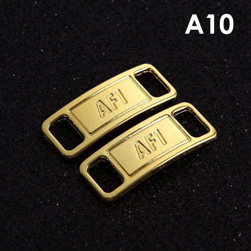 2 шт., подвески для обуви Af1, шнурки с пряжкой, аксессуары для обуви Air Force One