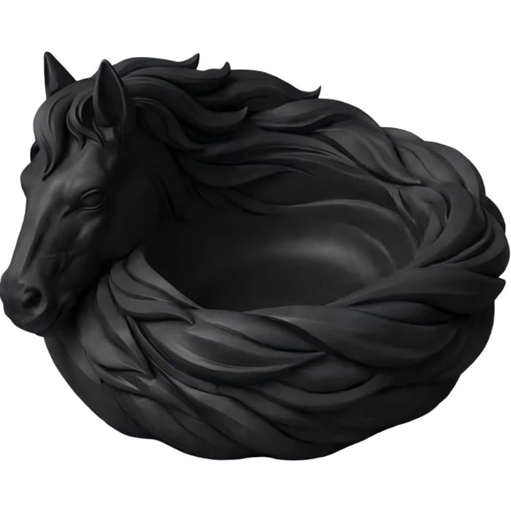 Tabletop Decor Horse Catchall Bowl for Keys Horse Storage Bowl  Dresser Organizer