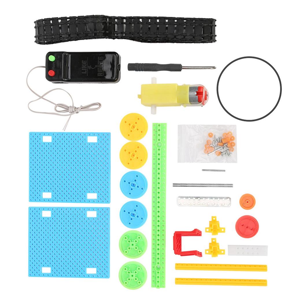 Собранная образовательная модель игрушка ABS пластик электрический конвейер модель научный технологический инструмент