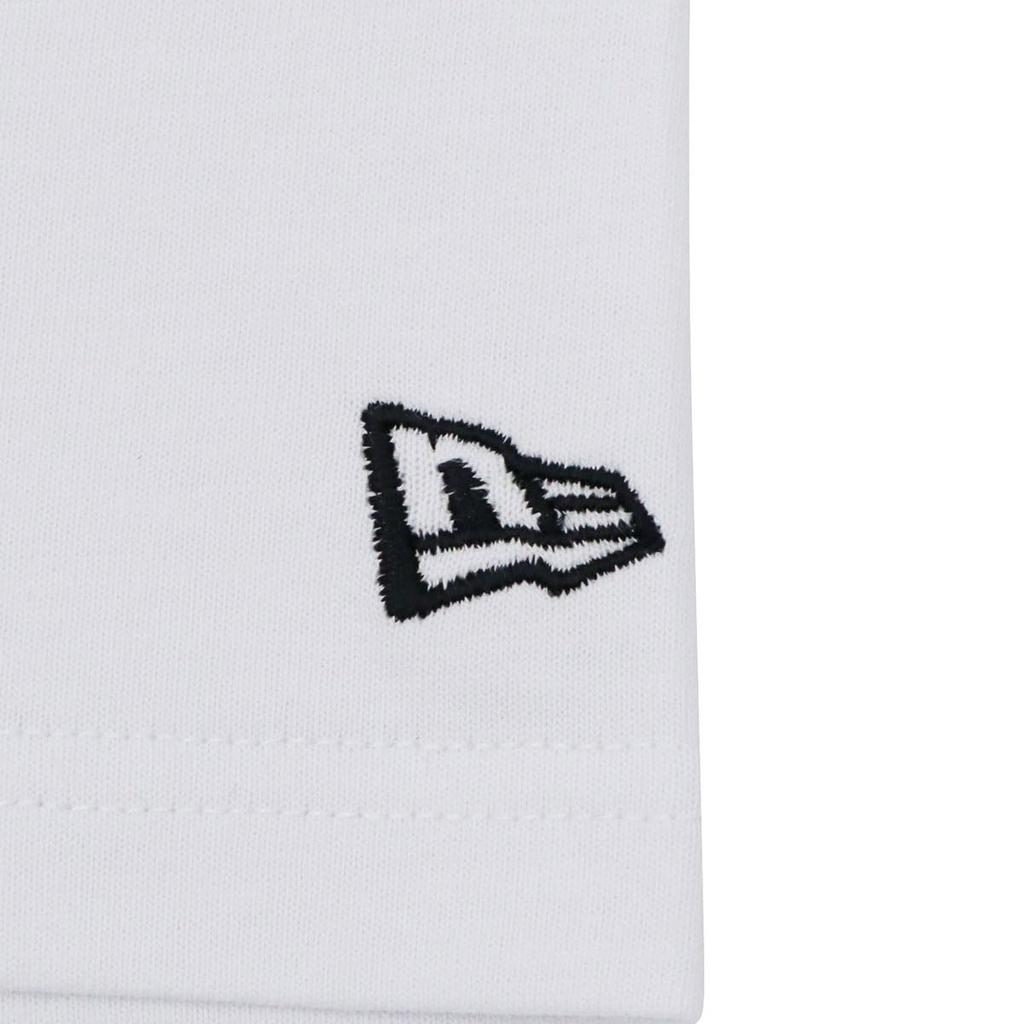 New Era Short Sleeve Youth Cotton Tee Size Box Exclusive To Boys and Authentic New Era Cool Junior Available In Large and Small Clothes Folding