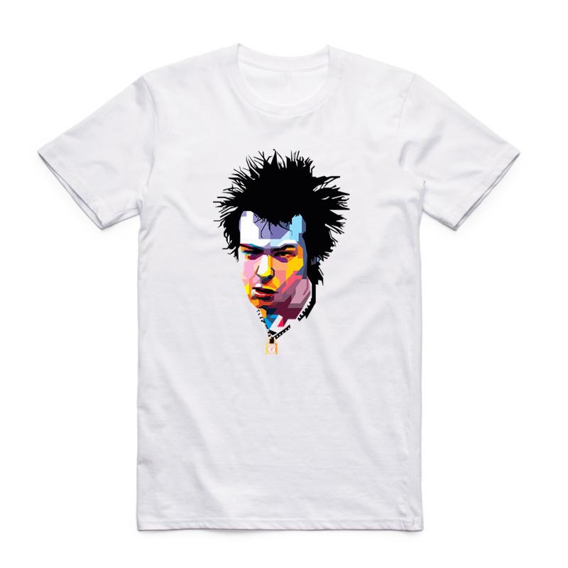 2019 Summer Fashion Unisex Print Sid Vicious Dead Headline T-shirt Punk Rock O Neck Short Sleeves Unisex T Shirt
