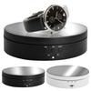 360 Degree Electric Rotating Turntable with Three Adjustable Speeds for Jewelry Watches and 3D Models Display