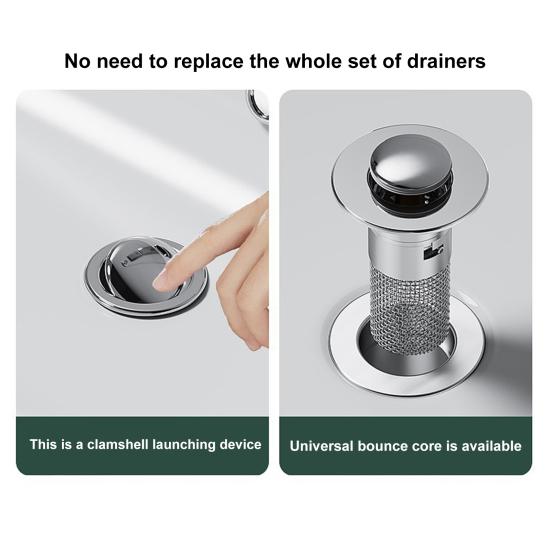 Yousheng 1/2/4 комплекта заглушек для стока воды из нержавеющей стали, фильтр для слива воды в ванной, заглушка для слива воды, фильтр для слива воды в ванной, улавливатель волос