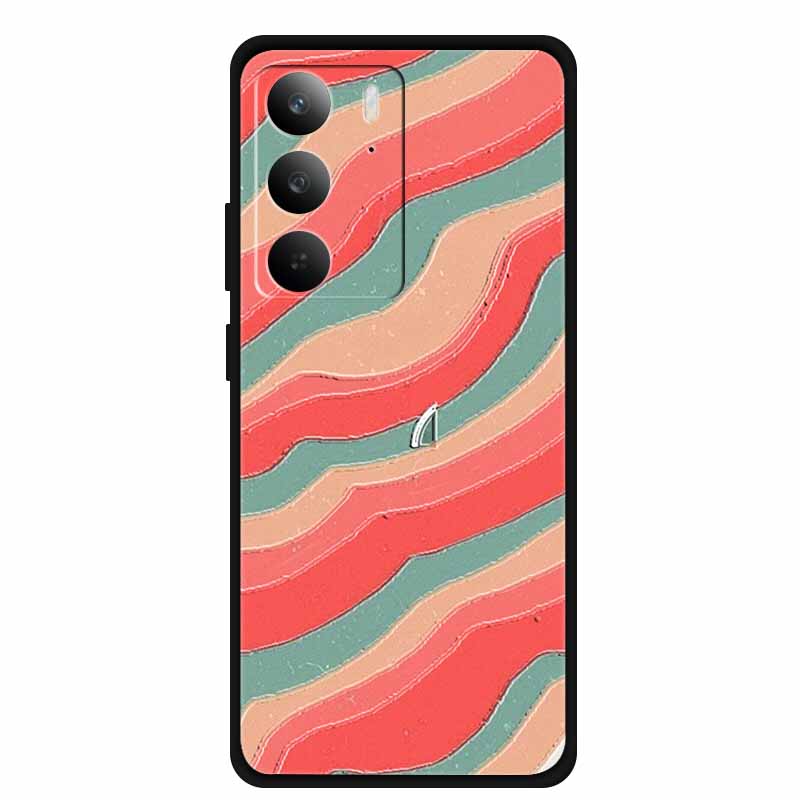 For OPPO Realme C75 3D Flower Case C75X C 75 RMX3941 Cartoon Funda Relief Emboss Coque Phone Cover Silicone Soft TPU Capa Bumper