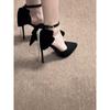 Summer 2024 New Dress Rhinestone Bow Pointed Waterproof Table Temperament Beautiful High Heels Women's Stiletto Black