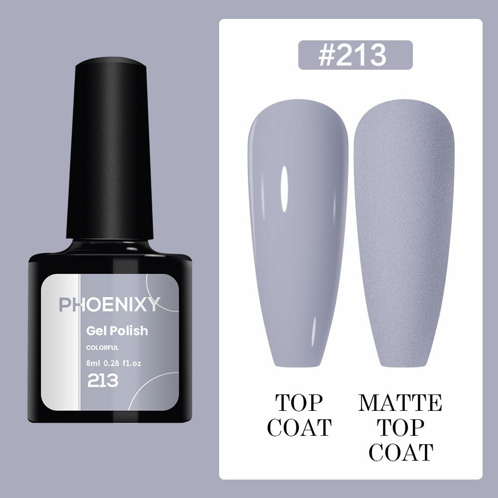 PHOENIXY, 50 шт., гель-лак для ногтей, долговечный гель-лак, верхнее базовое покрытие, полуперманентный гель-лак, дизайн ногтей «сделай сам»