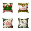 Наволочки с рождественской тематикой Аксессуары для автомобиля Офис Санта-Клаус Гостиная Диван Домашние наволочки