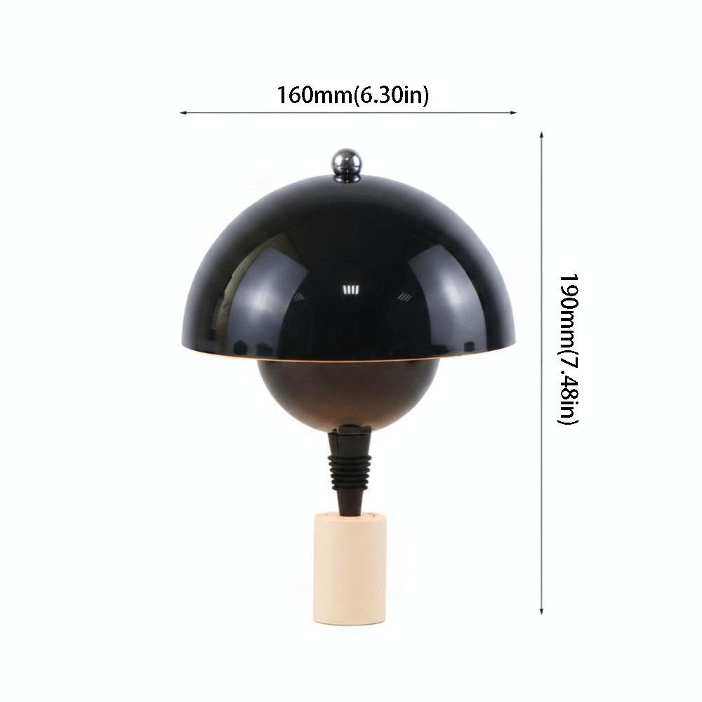 Rechargeable Table Lamp 3 Color LED Desk Lamp Nordic Minimalist Ambient Fixture Bedroom