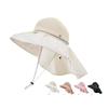 Регулируемая солнцезащитная панама с большим карнизом, пустая верхняя кепка, повседневная шляпа рыбака