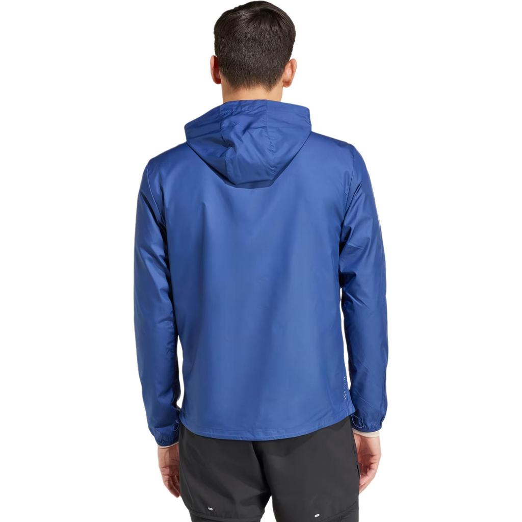 adidas Мужская куртка с капюшоном на молнии, с длинным рукавом, куртки, синяя IV5427