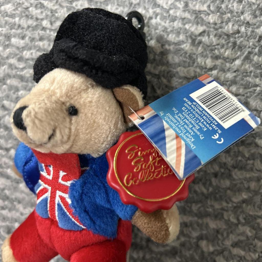 [USED] British Flag Teddy Bear Collection
