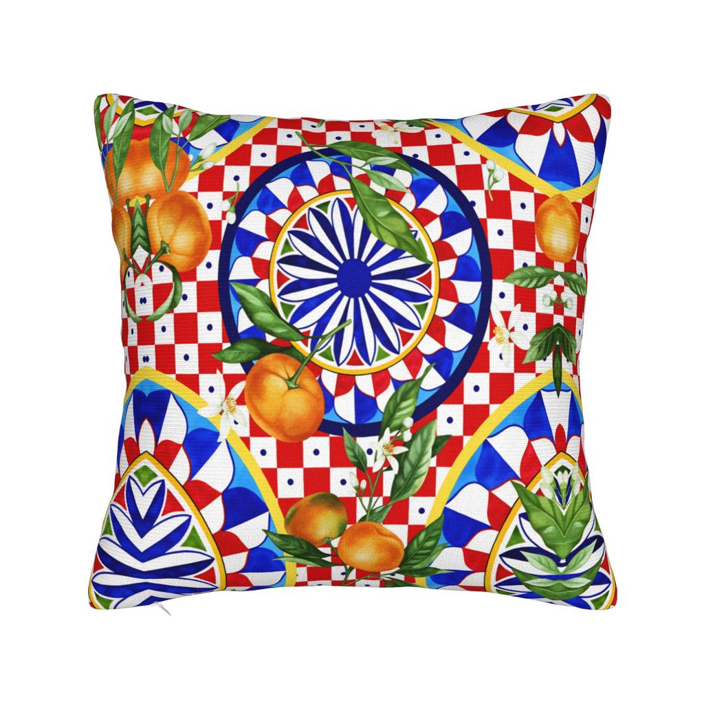 Pillow Cover Fruit Lemon Morden Pillow Case For Sofa Home Decor Pillowcases
