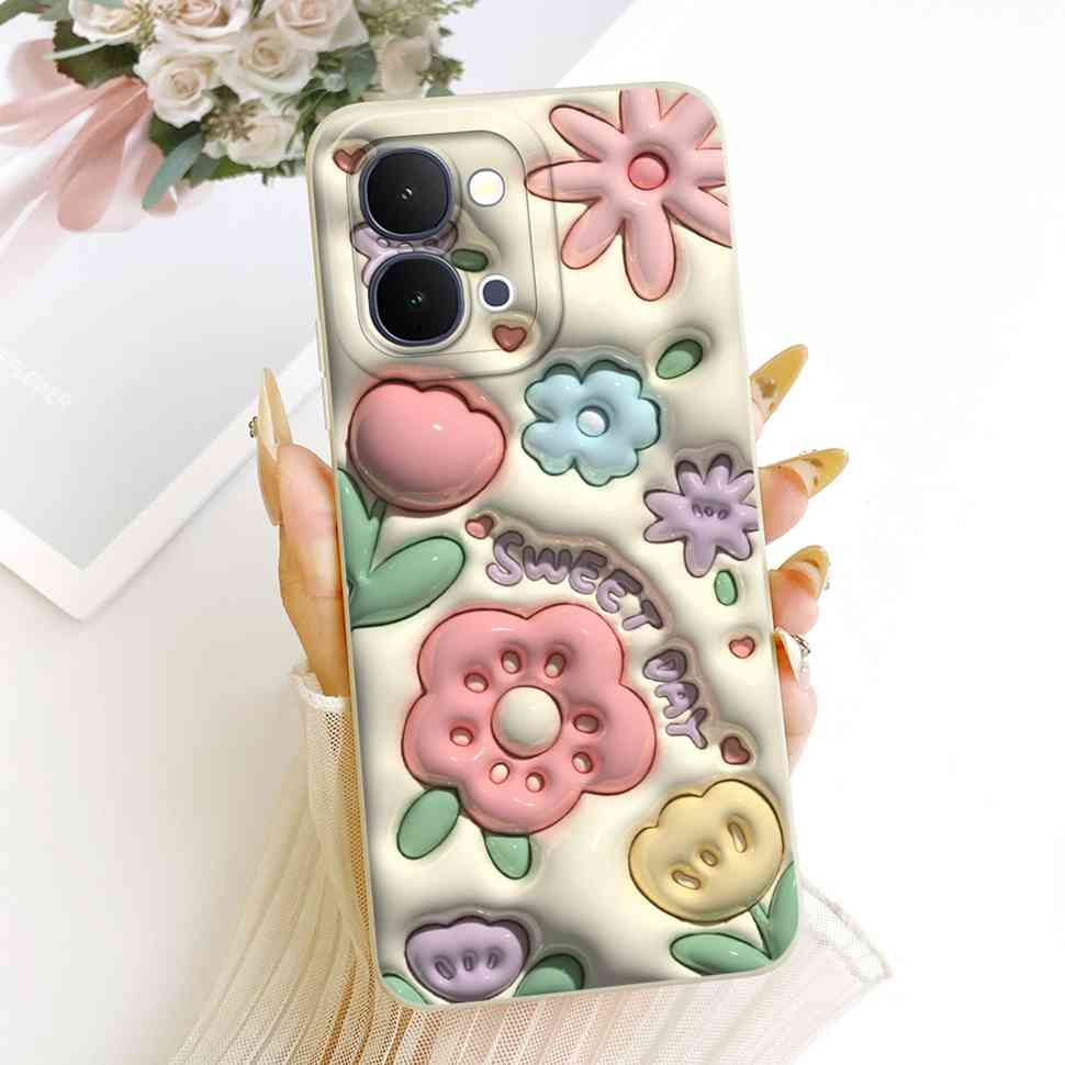 Чехол для vivo Y31d 4G V2543 Модный Мультяшный Рисунок Силиконовый Полная Защита Задняя Крышка Для Vivo Y 31d Y31D 4G Бампер Оболочка