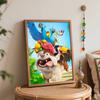 Disney digital oil painting Rio Parrot diy coloring handpainted handpainted filling home decoration gift for wall art home decor 130