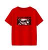 Fashionable printed and versatile short sleeved round neck Womens Tshirt