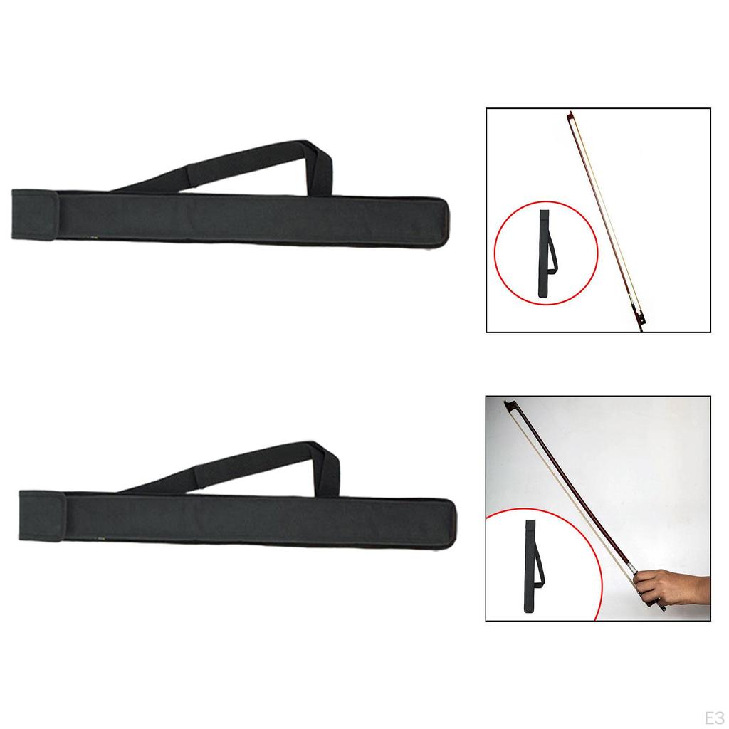 Чехол для хранения смычка для скрипки, виолончели, устойчивый к царапинам, прочный, мягкий защитный ящик с