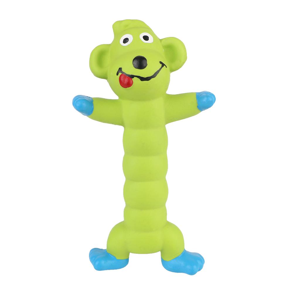Игрушки для собак Щенок Игрушка для жевания Игрушка в форме животных из резины с пищащим звуком Собаки Кошки Товары для домашних животных Товары для животных