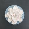 Succulent Flower Silicone Mold, Gypsum Drip Glue, Car Mounted Aromatherapy Decoration Mold