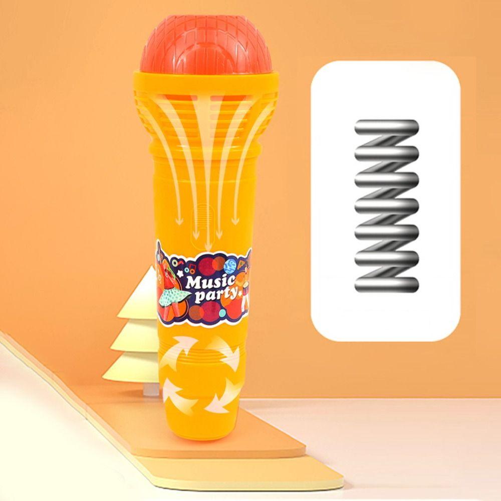 Simulated Microphone Mic Voice Changer Toy ABS Microphone Toy Echo Microphone  Early Education