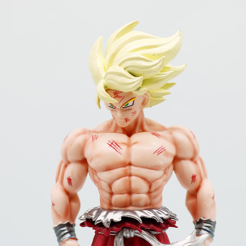 28 см Фигурка Dragon Ball Z Гоку Аниме Фигурки Супер Сайян Гоку Gk Статуэтка Гоку ПВХ Модель Игрушки Кукла Коллекционные Подарки