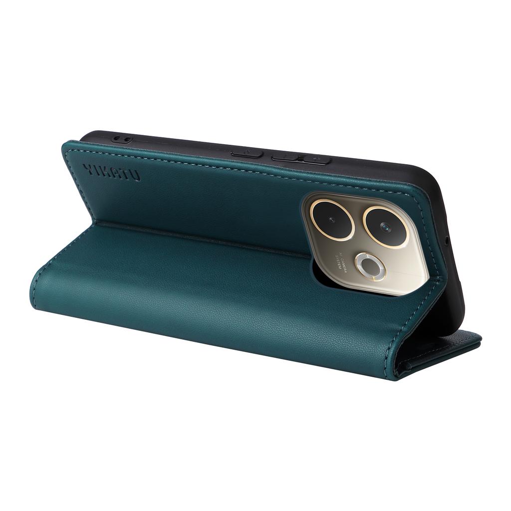 Для Oppo A5 Energy 5G (Китай)/Oppo A5 Pro 4G (Глобальный) Чехлы для телефонов YIKATU Магнитная застежка PU кожа Мобильный чехол