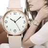 Подарок Простой Стиль Кожаный Ремень Часы Кварцевые Часы Женские Часы Кварцевые Наручные Часы Повседневные Изысканные