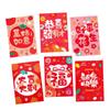 6Pcs Thickened Snake Year Red Envelope Bag Cartooon 2025 Red Pocket  New Year's Eve