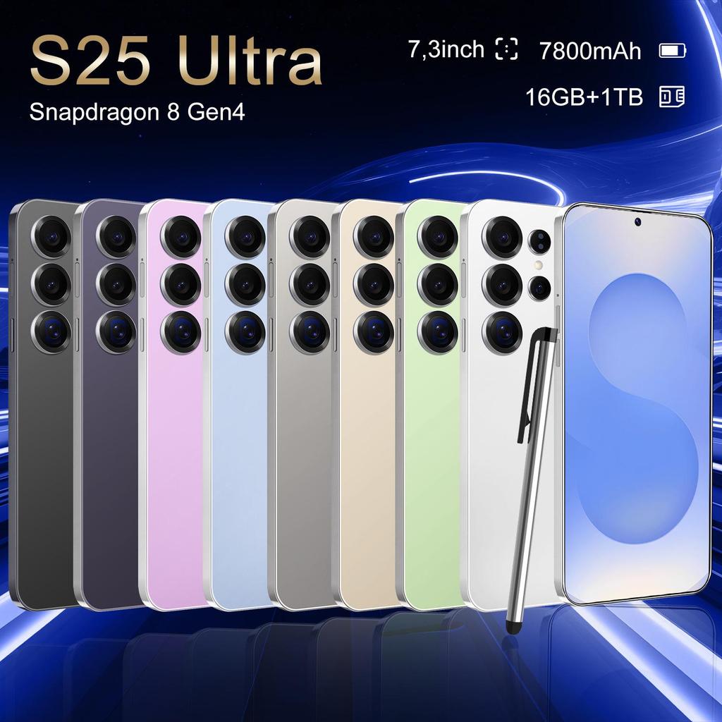 Смартфон Model S25 с 7,3-дюймовым полноэкранным дисплеем и памятью 16 ГБ + 1 ТБ