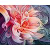 Full Square Drill 5D DIY Diamond Painting "peony Flower" 3D Embroidery Set Cross Stitch Mosaic Decor