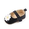 Baby Girls Flats Infant Non-Slip Flower Prewalkers Soft Sole PU Leather Newborn Princess Wedding First Walkers 0-18M