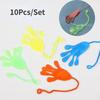 10pcs Elastic Retractable Sticky Palm Venting Creative Neat Small Hands Whole Children Toys
