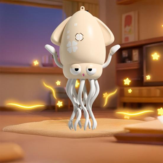 Танцующий Осьминог Игрушка со Светодиодной Подсветкой Музыкой Обходом Препятствий Осьминог