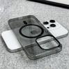 Оригинальный Ультратонкий Прозрачный Чехол Для Magsafe Для iPhone 17 16 15 14 13 12 Pro Max Plus Магнитная Беспроводная Зарядка PC Чехол
