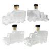 375ml Bourbon Decanter Whiskey Container Holder Half Truck Decorative Decanter with Stopper for Liquor Beer Champagne Hosting