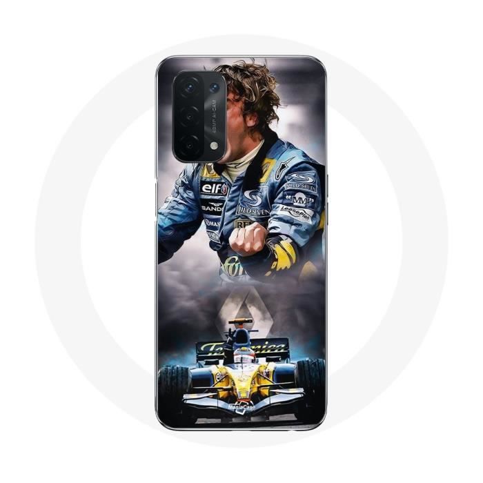 Case for Oppo A54 5G Formula 1 Fernando Alonso F1 Driver