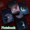 Starry Night Light Hand Book Simple Wind Color Page Notebook School Office Supplies Daily Planner Korean Stationery