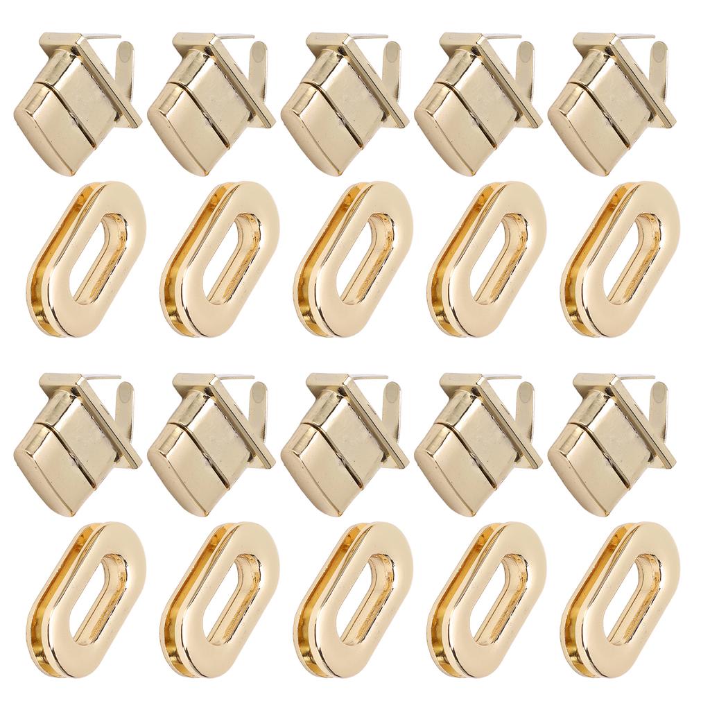 Пряжка с замком для сумки, классический дизайн 3,5x1,7 см, для кожаных кошельков и кошельков своими руками