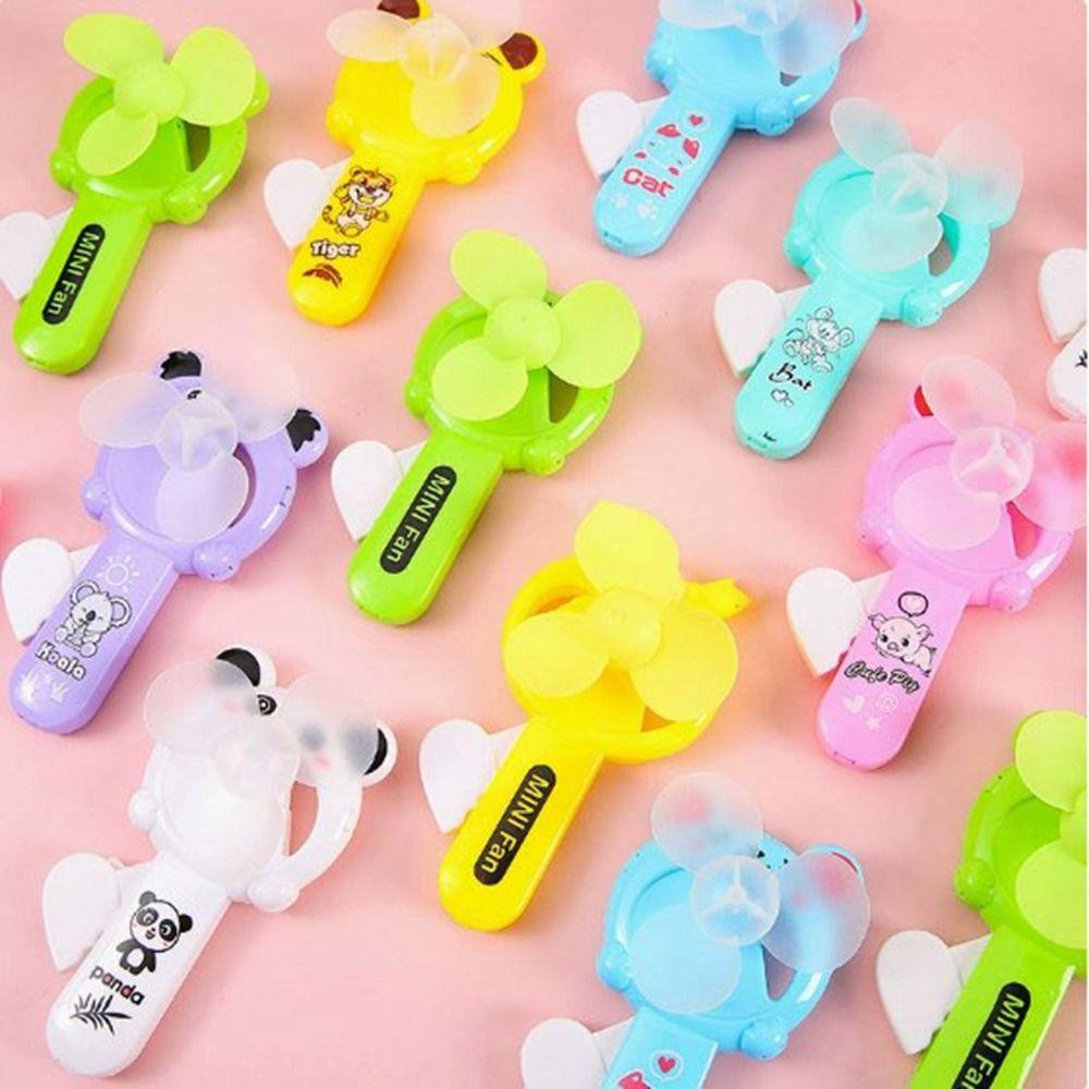 5Pcs Portable Summer Hand Pressure Fan Mini Gift Fan High Quality Birthday Gifts Fan Kids Adult