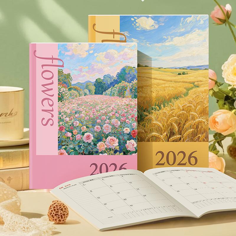 Календарные планировщики 2026 года Ежегодные 365 дней Блокноты для эффективности Ежемесячные дневники Еженедельники Трекер привычек и целей Повестки Дневные расписания