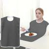 1/2pcs Adjustable Adult Bib Machine Washable for Elderly Adults To Prevent Drooling and Spills Adult Bibs for Eating Nursing Bib