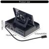 6-в-1 док-станция для Steam Deck с HDMI 2.0 4K@60Hz Gigabit-Ethernet 3 портами USB 3.0