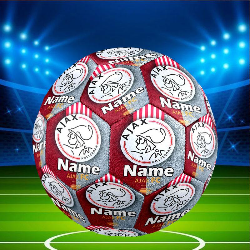 Индивидуальный персонализированный футбольный мяч Ajax, размер 5, для тренировок и матчей, для команды, для игры ногами, подарок для любителей футбола