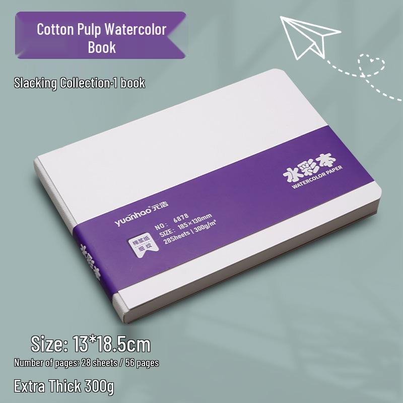 Портативный квадратный мини-скетчбук Yuanhao: Коллекция антистресс, устойчивая к разрывам, утолщенная