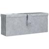 Aluminum Box 48.5 x 14 x 20 cm Silver