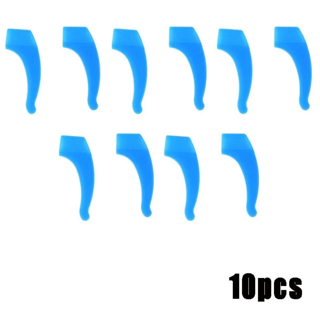 10/20pcs Anti-slip Silicone Ear Grip Glasses Eyeglasses Leg Ear Hook Stopper Bracket Fastener Accessories Eyewear Holder Temple